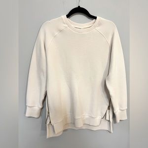 Varley Ribbed Side Zip Pullover